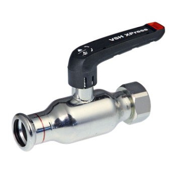 VSH XPress C-staal Kogelafsluiter (pers x wartel)