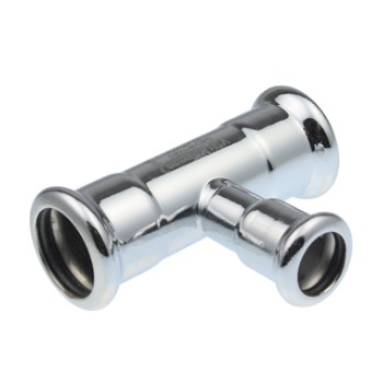 VH634034500000 VSH XPress C-staal T-stuk Verloop 66,7x28x66,7 (3x pers)