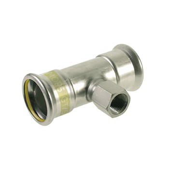VSH XPress RVS Gas T-stuk Binnendraad
