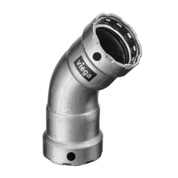 Viega Megapress 45gr Bocht (2x pers)