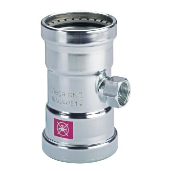 VN598068000 Viega Prestabo XL T-stuk 64x3/4x64 (pers x bi.dr.)