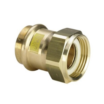 VN638535000 Viega Profipress Gas 2-delige Kopp. 54x2.1/2 (brons, pers x wartel)