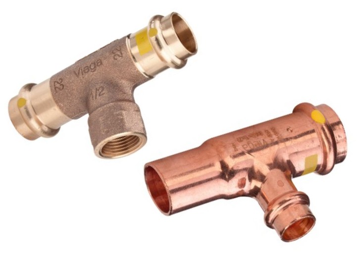 Viega Profipress Gas T-stuk