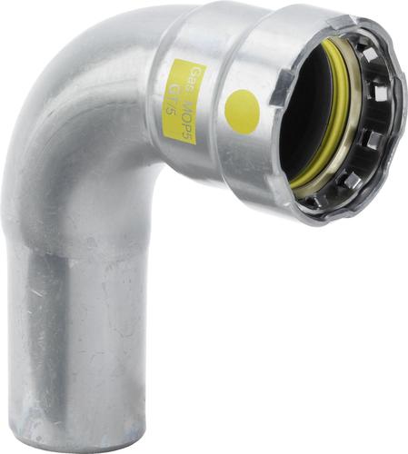 Megapress gas bocht 90gr 1xpers