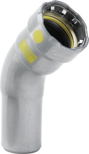 Megapress gas bocht 45gr 1x pers